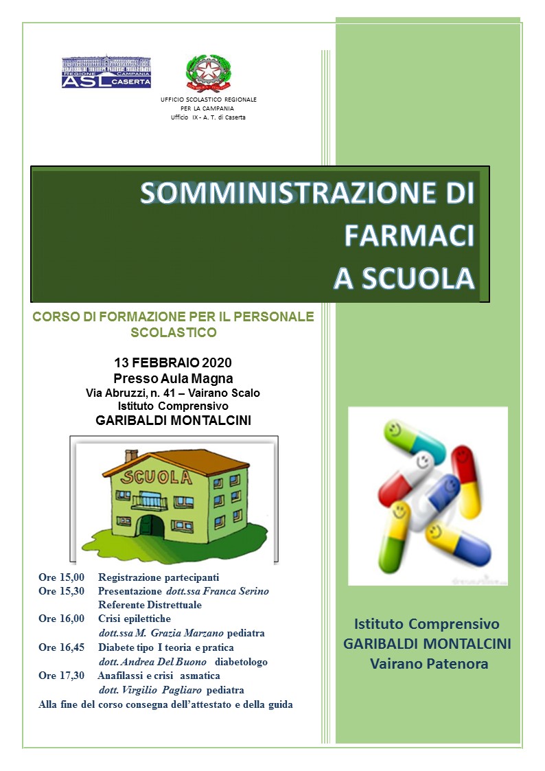 guida alla somministrazione farmaci rivisto